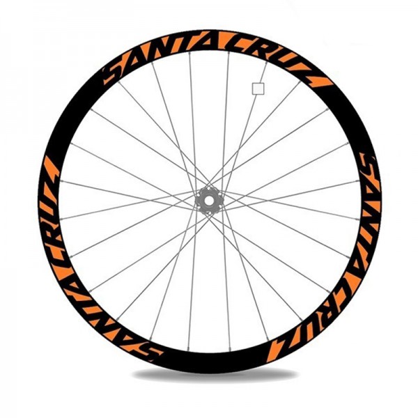 Bicycle Wheels Rim Decal Stickers for Santa Cruz